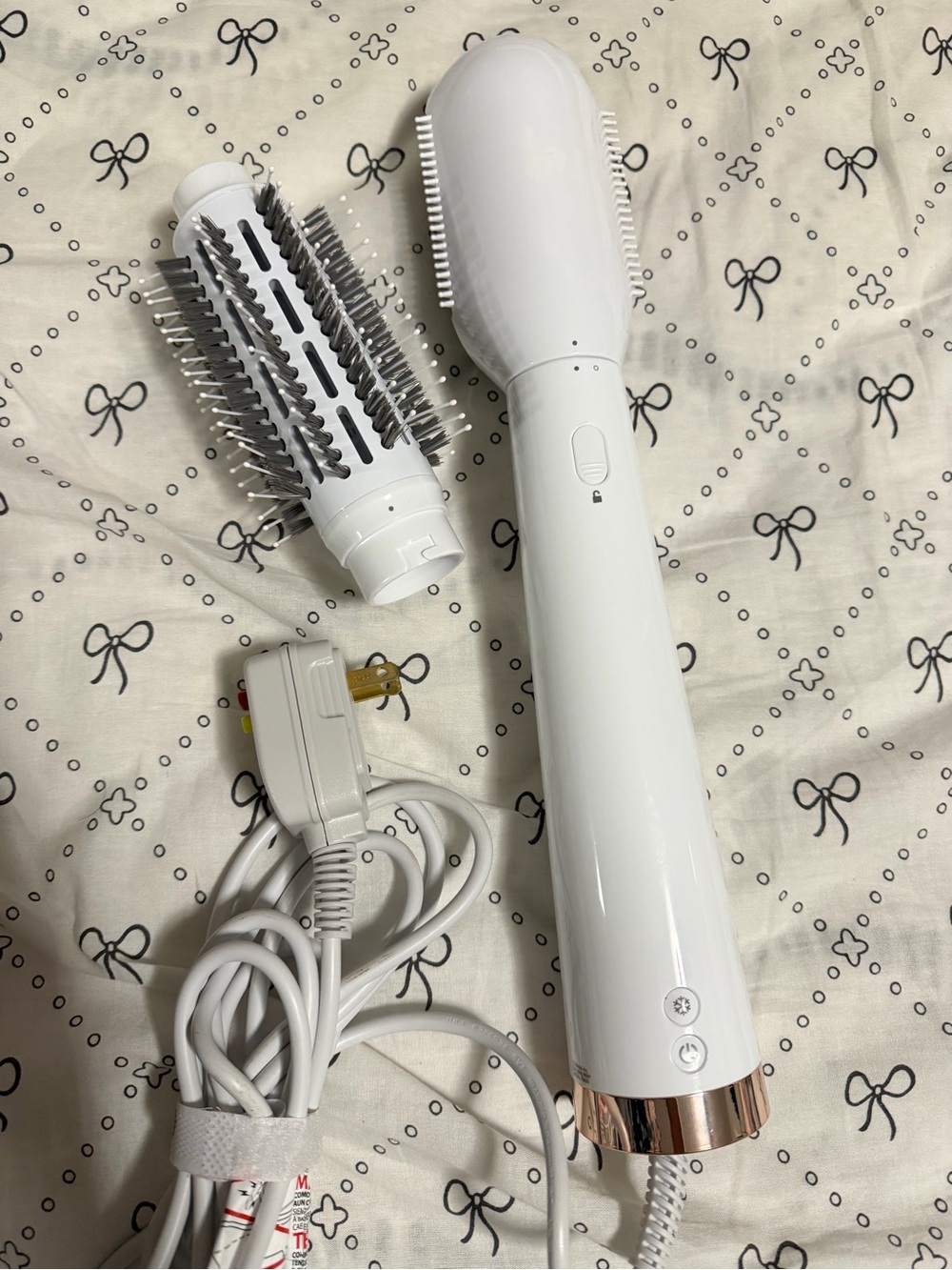 T3 AireBrush Duo Interchangeable Hot Air Blow Dry Brush